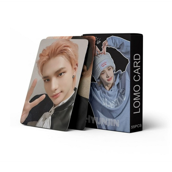SKZ Hyunjin Photo Album Photocard Card 55pcs/set - Picture 1 of 4